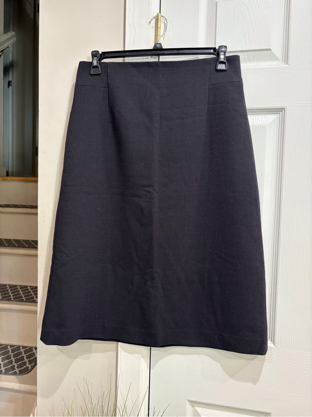 LOFT Classic Black A-Line Skirt - Versatile Everyday Staple